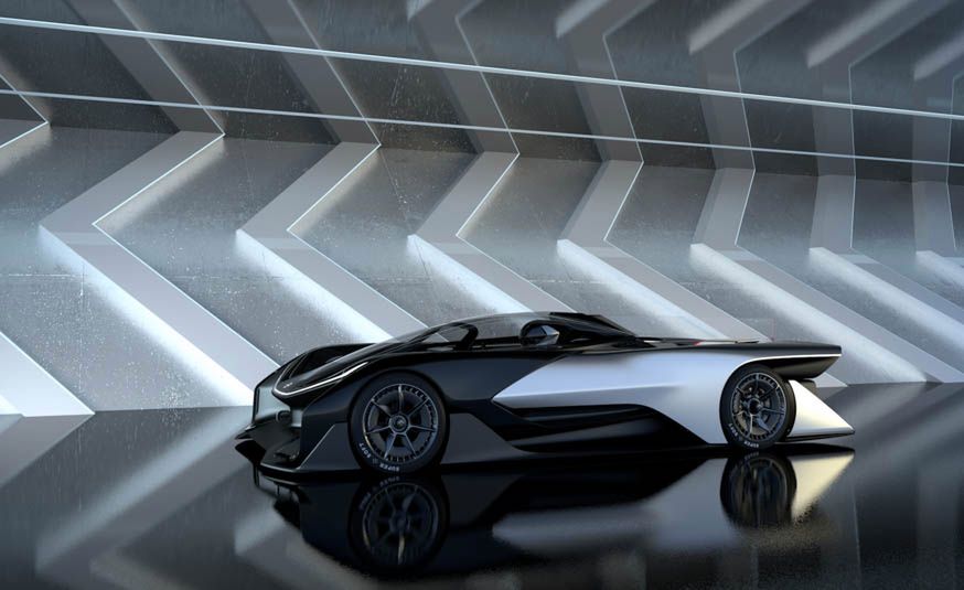 Faraday Future FFZERO1 - elektryczny hipersamochód z tysiącem koni mechanicznych