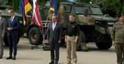 Szef MON spotkał się z niemieckim ministrem obrony w 18. pułku przeciwlotniczym w Zamościu