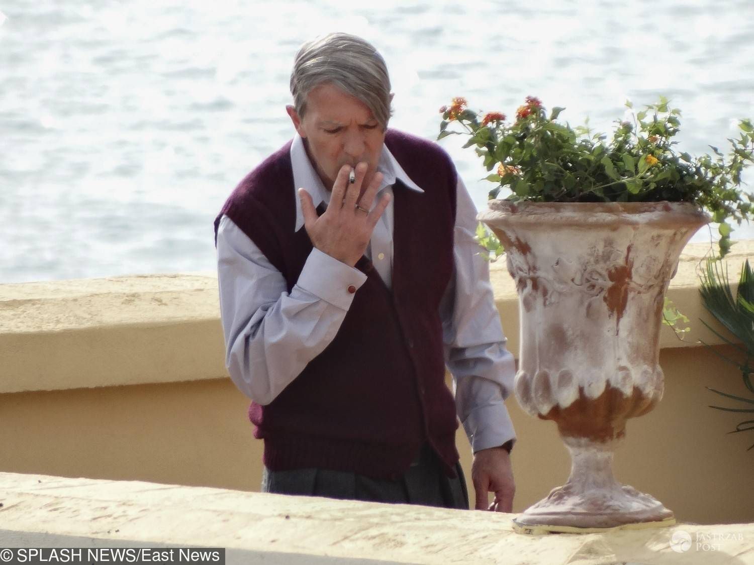 Antonio Banderas na planie filmu Genius