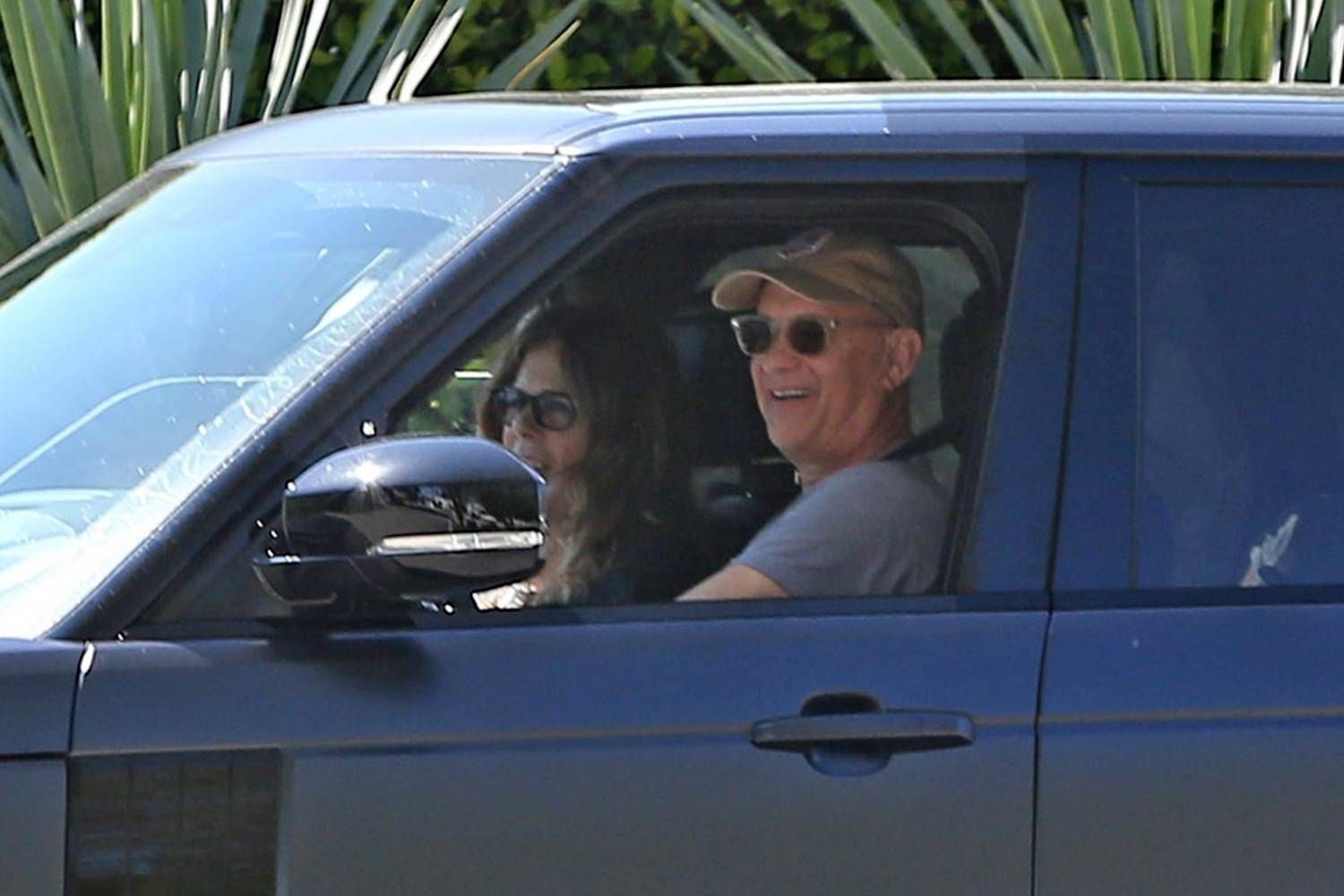 Tom Hanks i Rita Wilson w  Los Angeles