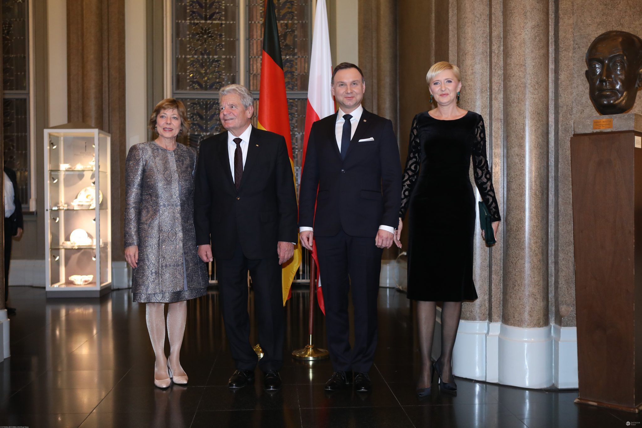 Agata Duda i Andrzej Duda w Berlinie