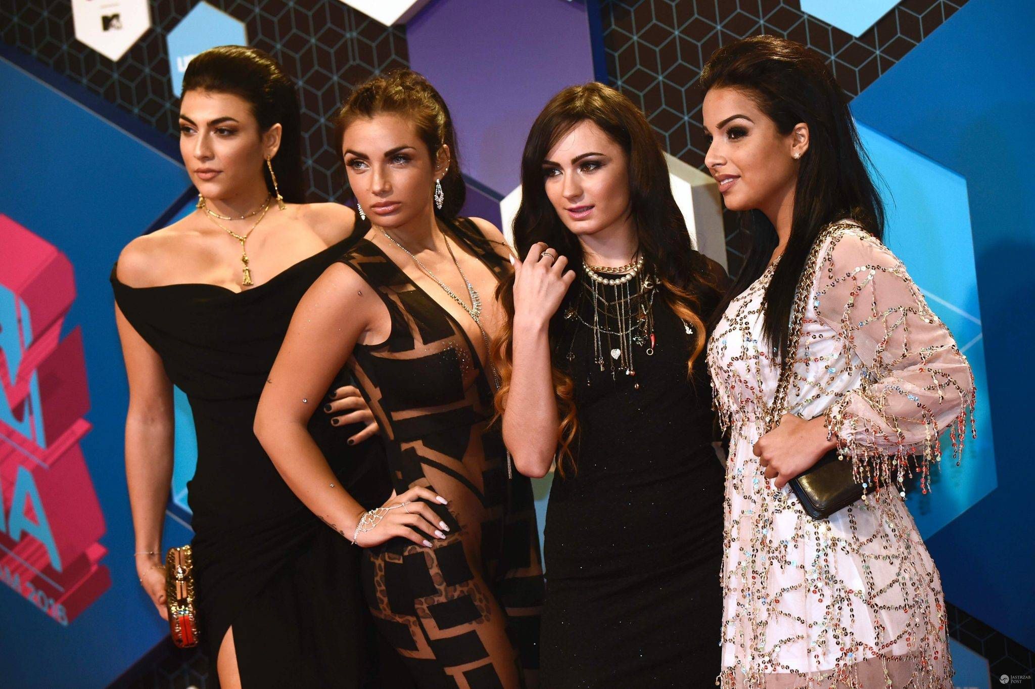 MTV Super Shore: Emilia Cheranti, Elettra Miura Lamborghini, Arantxa Bustos, Guilia Salemi - MTV EMA 2016