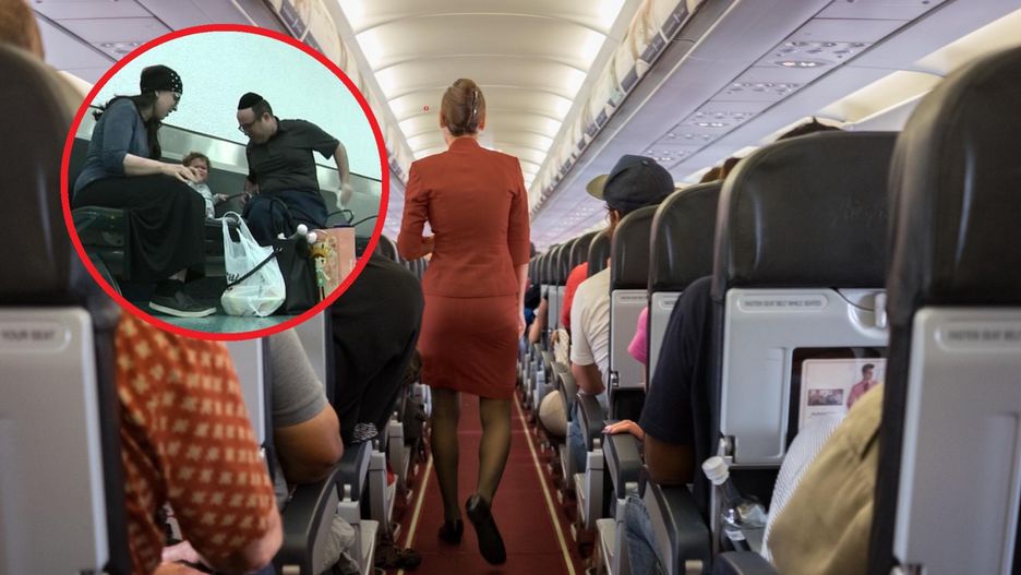 Rodzina wyproszona z samolotu. Pasażerowie skarżyli się na  "nieprzyjemny zapach"