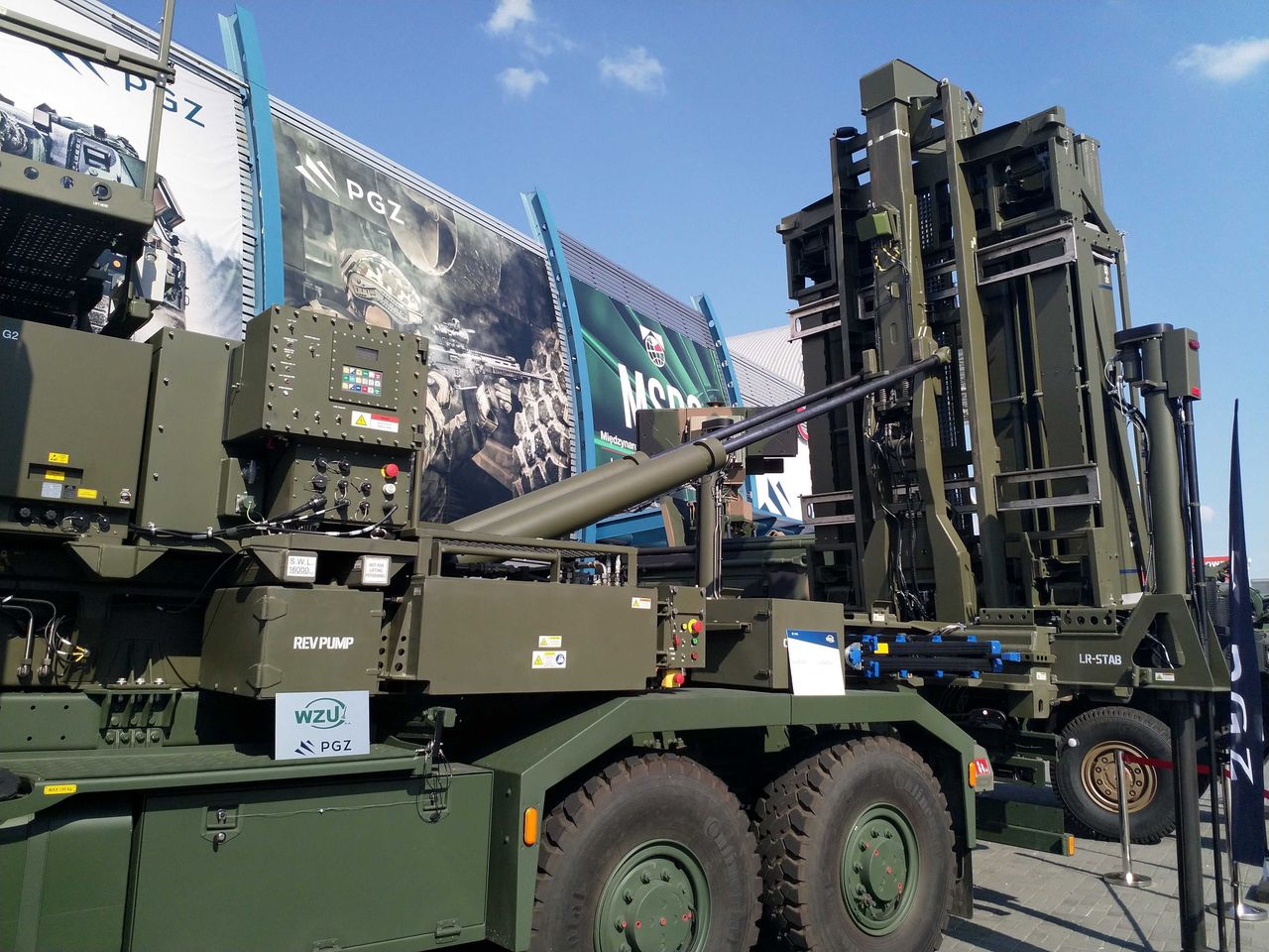 Operational launcher of the system at MSPO 2023.