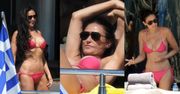 Prawie 60-letnia Demi Moore wyleguje się na jachcie w Grecji, chwaląc się OSZAŁAMIAJĄCĄ figurą (ZDJĘCIA)