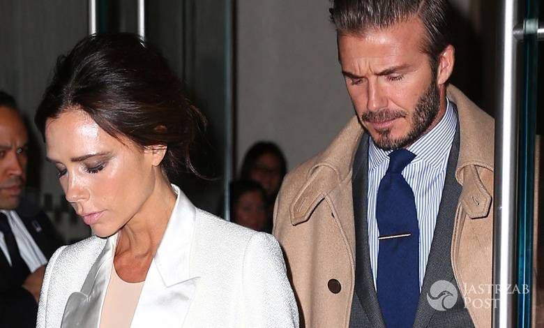 David i Victoria Beckham wybrali się przed walentynkami na kolację (fot. East News)