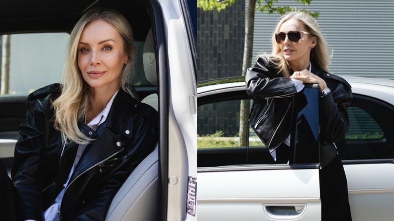 Agnieszka Woźniak-Starak chwali się nowym autem