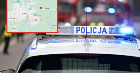 Akcja służb na stacji paliw w Słupsku