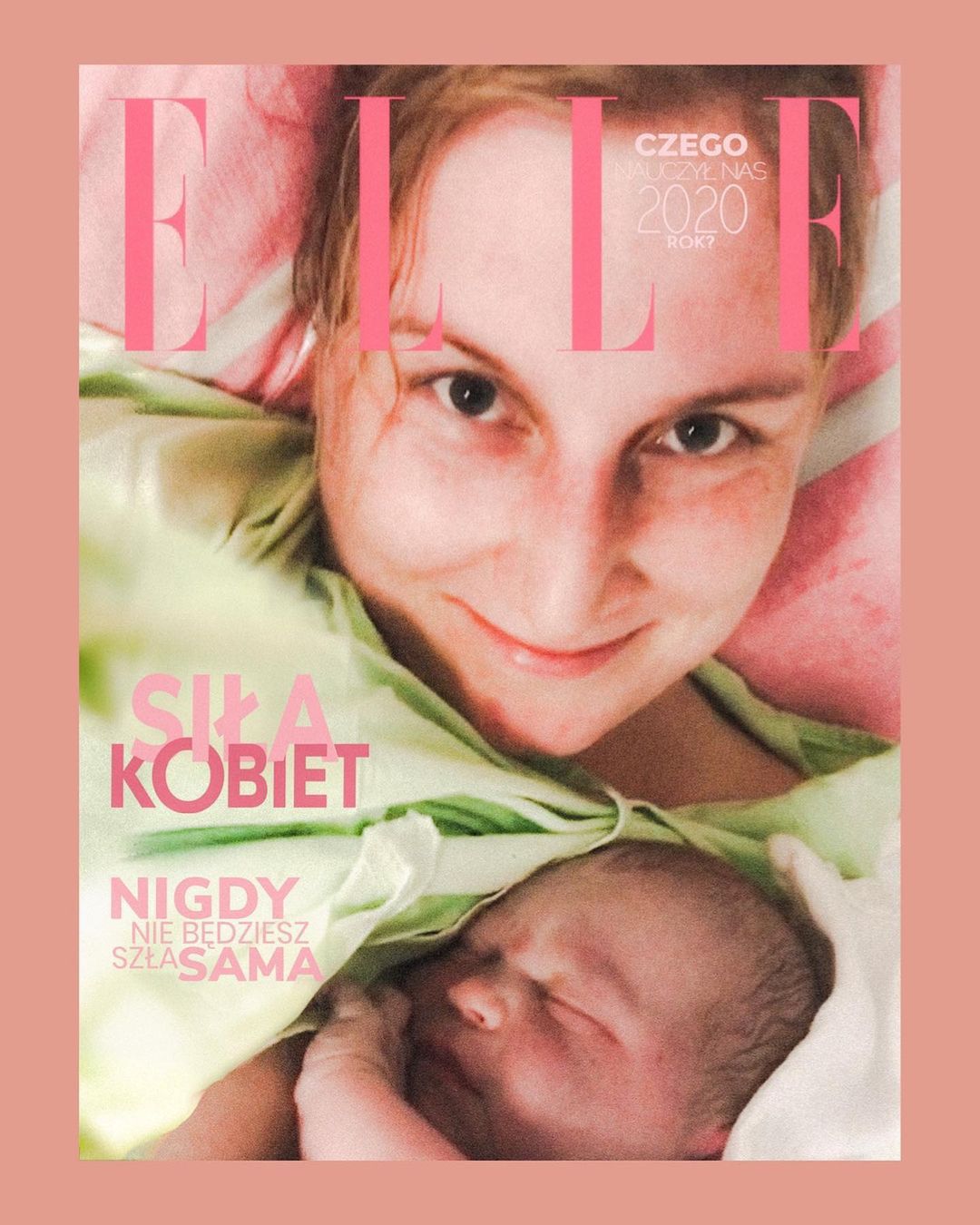ELLE – Siła kobiet. Okładka autorstwa Matyldy Damięckiej
