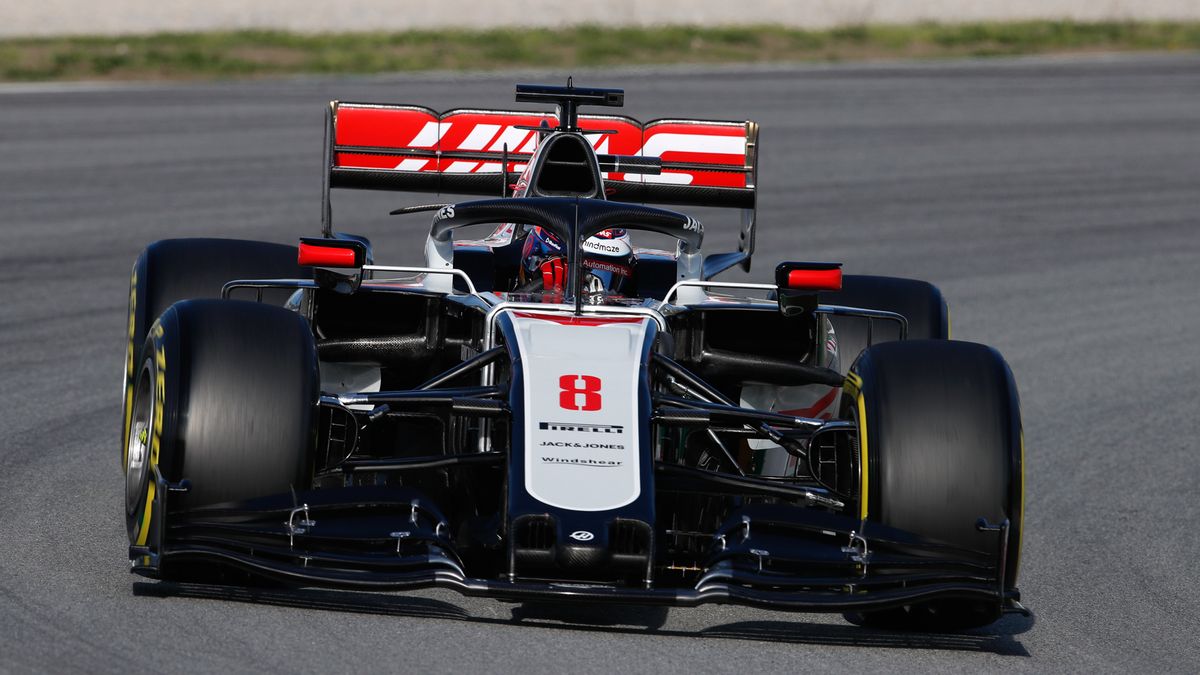 Materiały prasowe / Haas / Na zdjęciu: Romain Grosjean