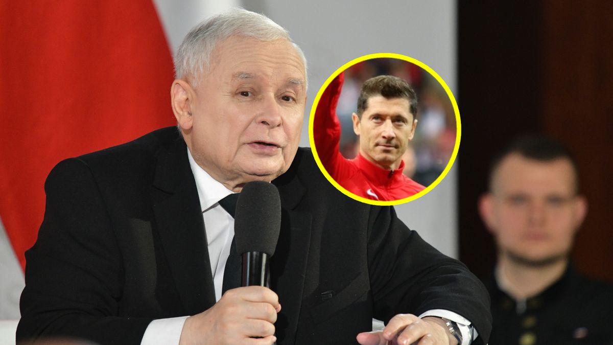 Zdjęcie okładkowe artykułu: PAP / Jarosław Kaczyński i Robert Lewandowski (w kółeczku)