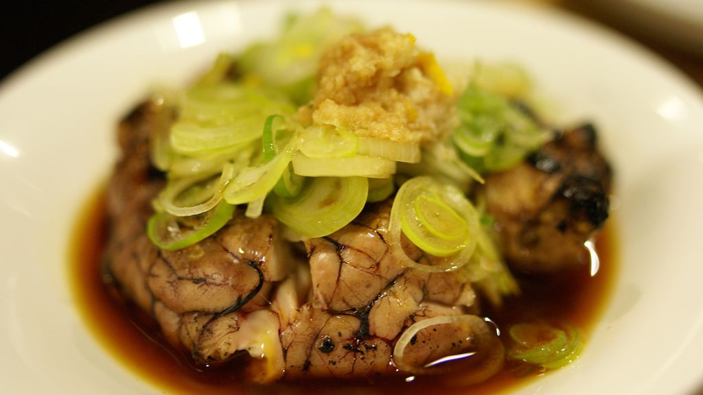 Duszony mózg wieprzowy