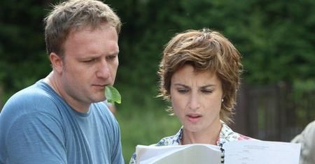 Brodzik ciężko pracuje w upalne lato