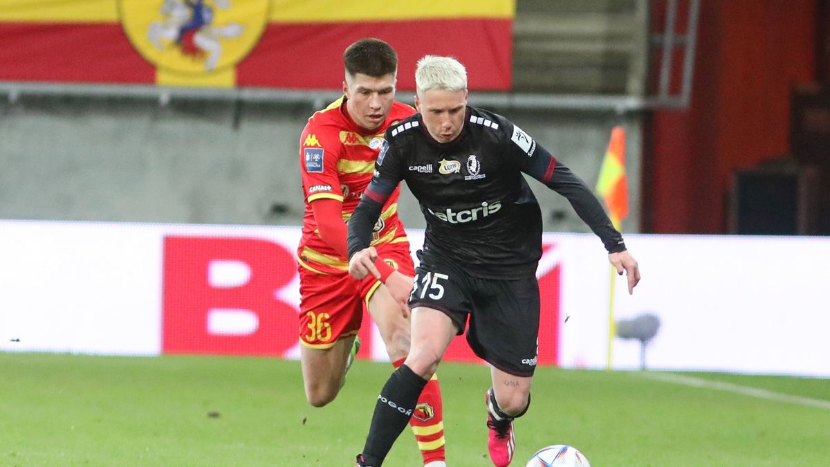 PAP / Artur Reszko / Jagiellonia Białystok - Pogoń Szczecin