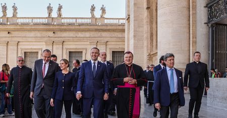 Nawrocki w Watykanie. Skomentował słowa Tuska