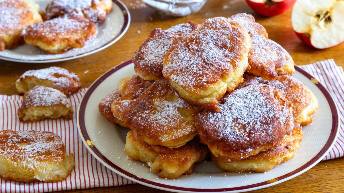 Racuchy bez drożdży - przepis.