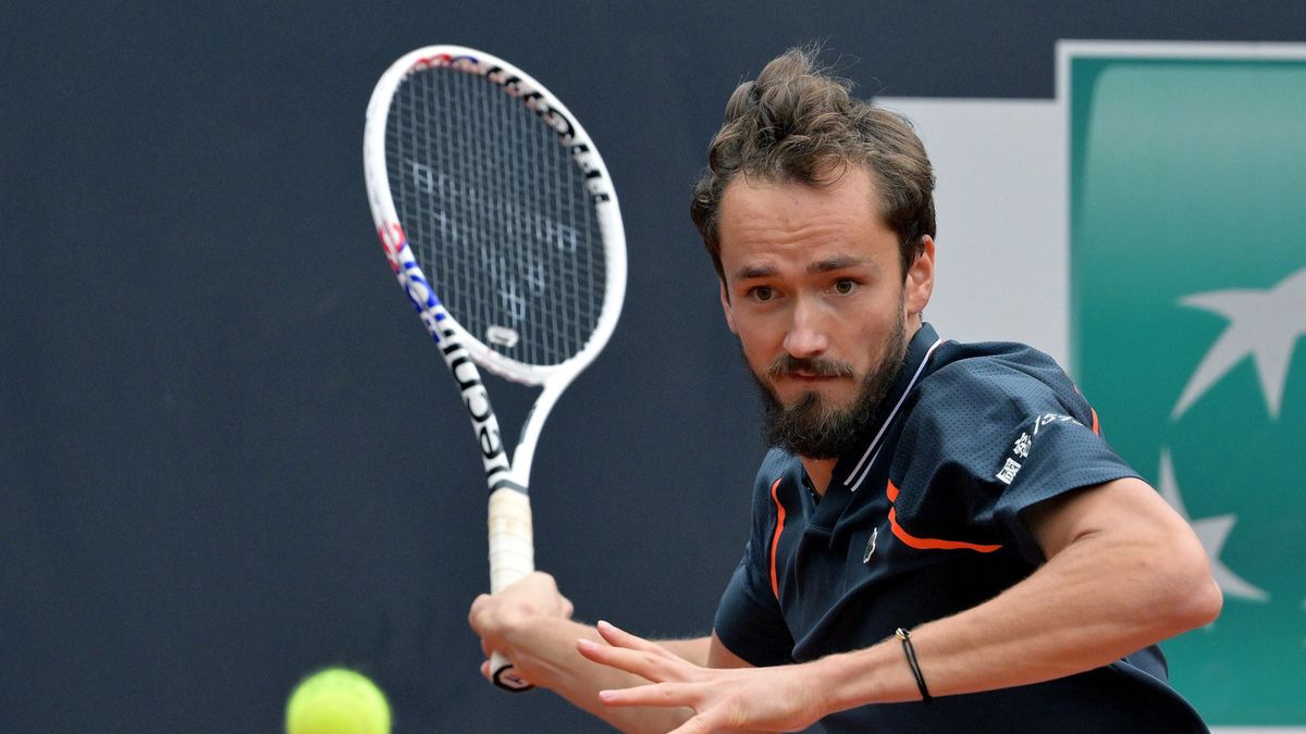 PAP/EPA / Ettore Ferrari / Na zdjęciu: Danił Miedwiediew