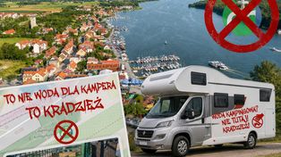 Piją wodę techniczną z cmentarza i parkują, gdzie chcą. Kłopot kurortu