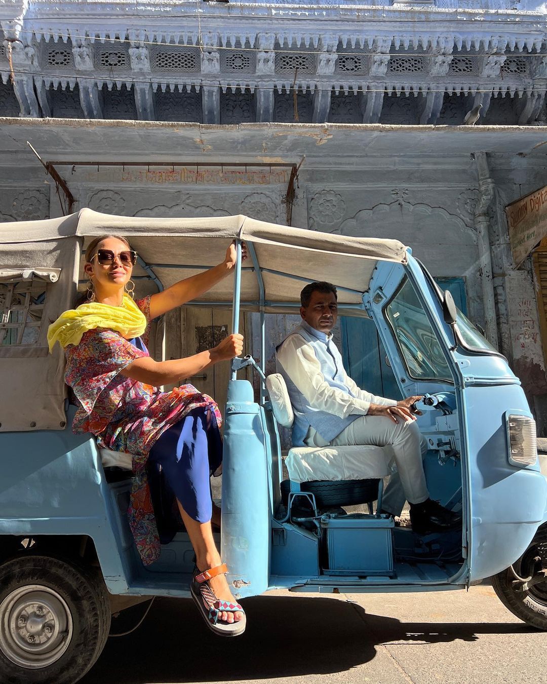 Kinga Rusin w Indiach