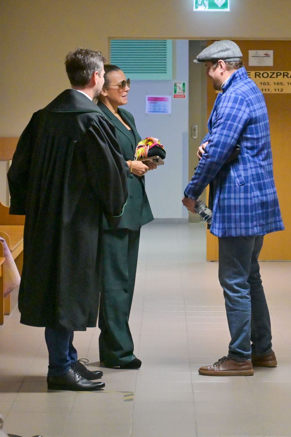 Anna Mucha i Jakub Wons w sądzie