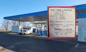Polak pokazał "paragon grozy" z niemieckiej stacji paliw. Spójrzcie na cenę diesla