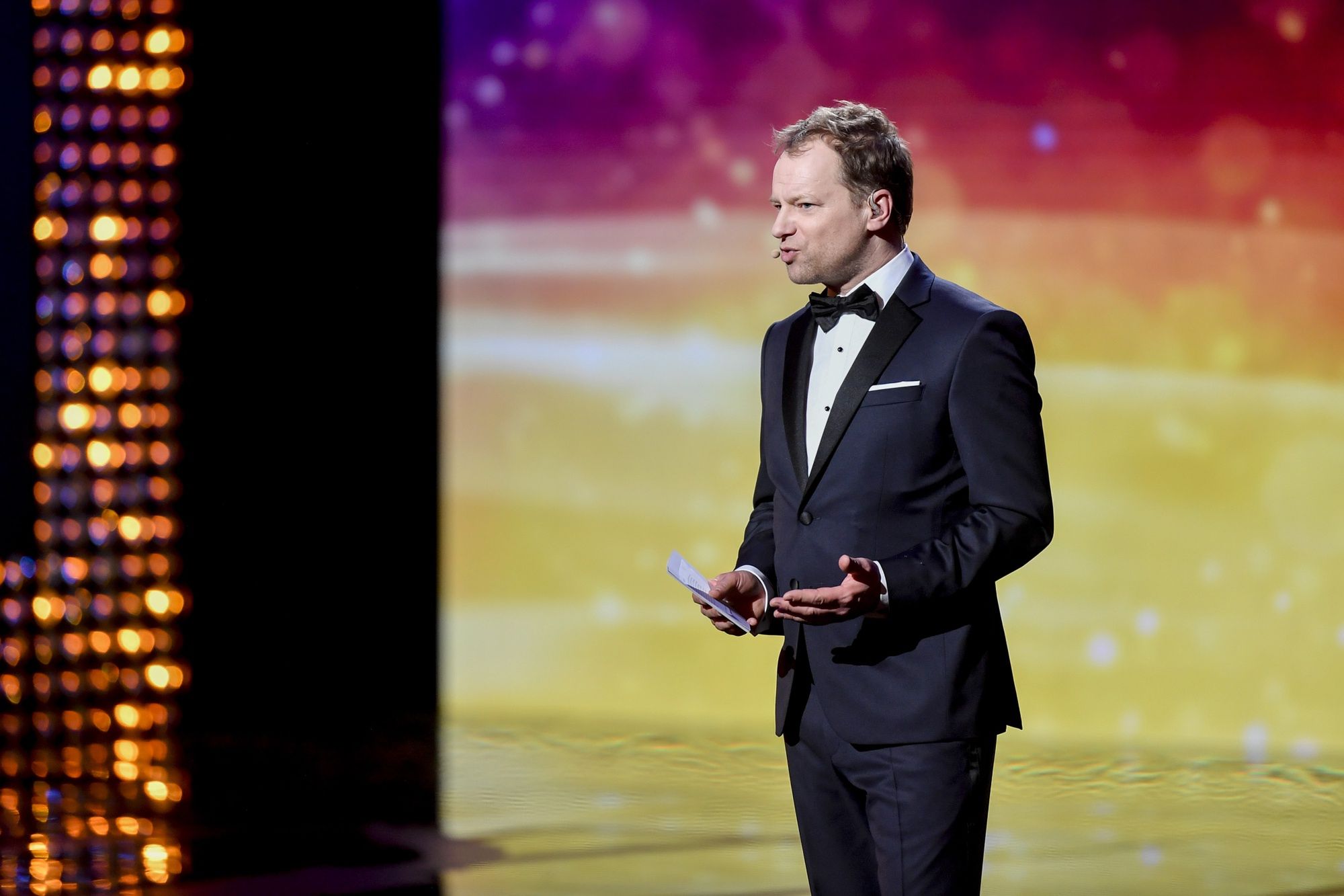 Orły 2023. Maciej Stuhr ŻARTUJE z ojca na scenie