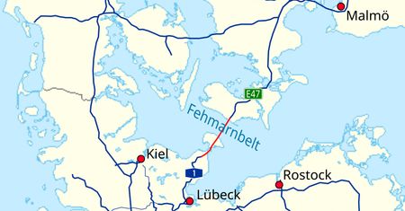 Najdłuższy tunel podwodny świata powstaje między Niemcami a Danią. Rewolucja w europejskim transporcie coraz bliżej