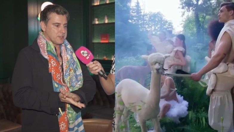 Marcin Tyszka o sesji z alpakami w "Top Model"