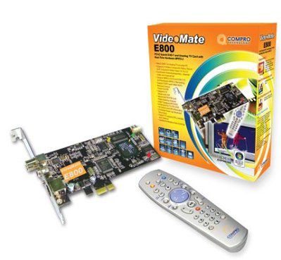 Tuner TV Compro ze sprzętowym kodowaniem MPEG-2