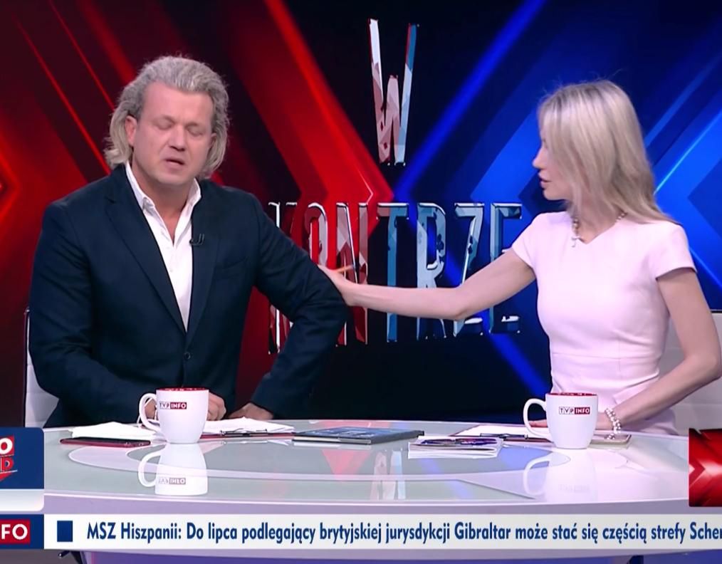 Jarosław Jakimowicz płacze – oświadczenie w TVP Info