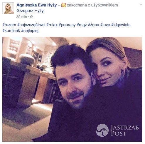 Agnieszka i Grzegorz Hyży święta