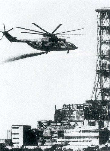 Mi-26 w Czarnobylu 