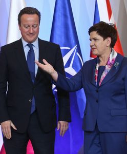 Premier Szydło rozmawiała z brytyjskim premierem m.in. o sytuacji Polaków w Wlk. Brytanii