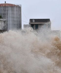 Tajfun we wschodnich Chinach - tragiczne skutki żywiołu