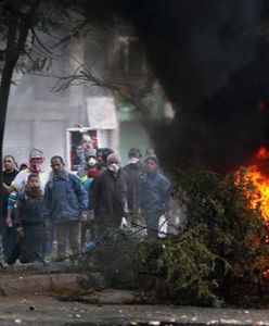 Studenci protestujący w Kairze starli się z policją