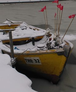 Lód w Świnoujściu utrudnia kursowanie promów