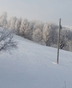 Pierwszy stopień zagrożenia lawinowego w Bieszczadach