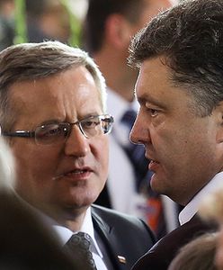 Poroszenko w Warszawie: Krym odzyska wolność!