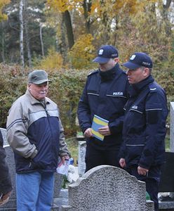 Złodzieje grasują na cmentarzach. Mają nową metodę