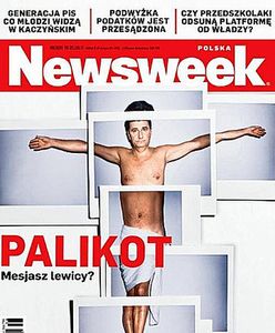 Szokujące zdjęcie? Półnagi Palikot na krzyżu na okładce