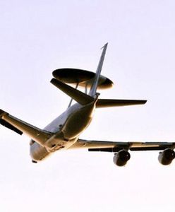 Samolot systemu AWACS nad Polską dla ochrony Euro