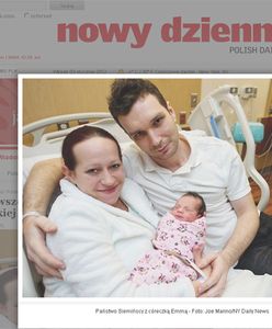 Polka pierwszym dzieckiem urodzonym w 2012 w NY