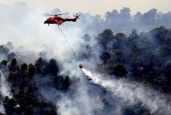 Ewakuowano turystów z greckiej wyspy. Powodem są pożary lasów