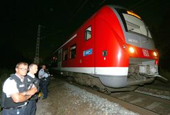 Napastnik z pociągu w Niemczech chciał się zemścić na "niewiernych"