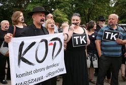 Protest przeciw nieuwzględnieniu propozycji KOD w sprawie TK