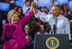 Obama pomaga Clinton na pierwszym wspólnym wiecu przedwyborczym