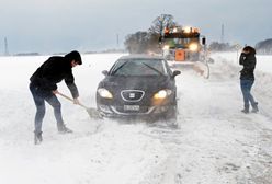 Chaos komunikacyjny w Bułgarii spowodowany opadami śniegu