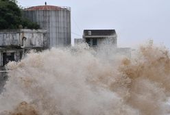 Tajfun we wschodnich Chinach - tragiczne skutki żywiołu