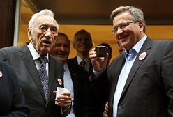 Bronisław Komorowski i Tadeusz Mazowiecki wznieśli toast za wolność