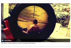 Opublikował zdjęcie palestyńskiego chłopca na celowniku. Fala oburzenia w Izraelu i Palestynie